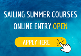 Sailing Summer Courses - ONLINE ENTRY OPEN. APPLY NOW